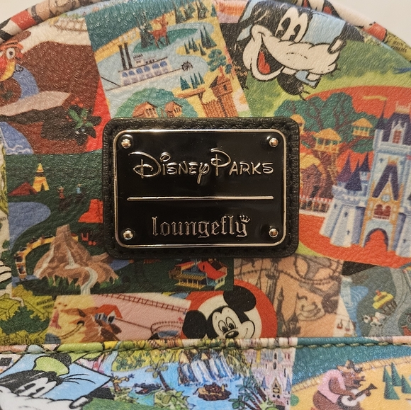 Disney Parks Loungefly Parks Collage Mini Backpack - Picture 4 of 6